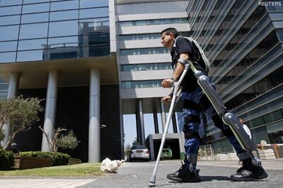 Robotic trousers invented for paraplegics