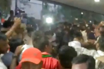 Hyderabad Gangrape: BJP Stages Protest in Front of Police Station, Security Forces Deployed | WATCH