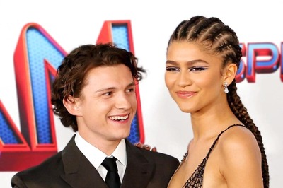 Zendaya's Spider-Man Theme Gown Had Tom Holland Stopping Everything, Watch Video