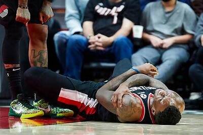 Blazers' Little To Have Surgery, Will Miss Rest Of Season