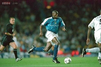 Watch: Former Manchester City player in pitchside brawl with security