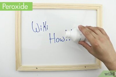 How to Erase Old Marks off a Dry Erase Board