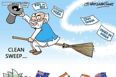 Cartoon of the day: PM Modi in Sydney