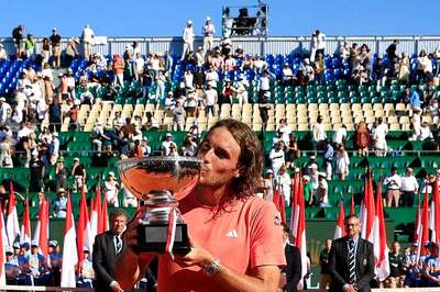 Stefanos Tsitsipas Clinches Monte Carlo Masters Title With Win Over Casper Ruud