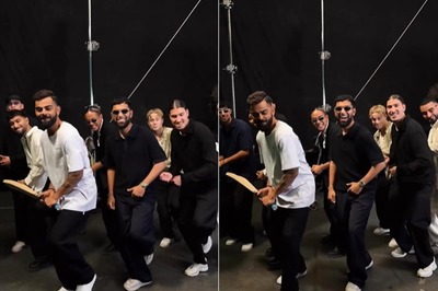 Watch: Virat Kohli Grooves With Dance Group Quick Style in Mumbai, Wife Anushka Sharma Reacts
