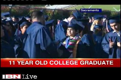 11-year-old Indian-American genius graduates from US college