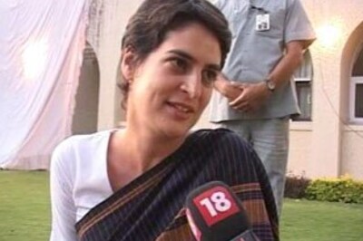 Priyanka Gandhi casts vote, exudes hope