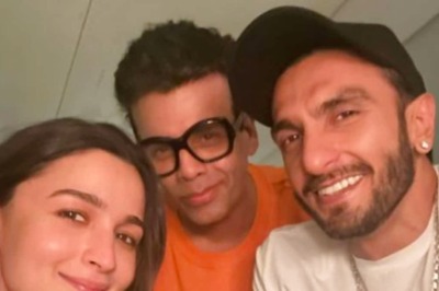 On His Candid Pic With Alia Bhatt And Ranveer Singh, Karan Johar Wrote 'Love Hai To Sab Hai'