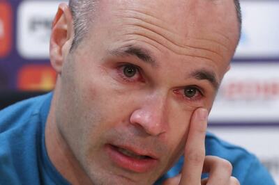 Everything Clouds Over And Goes Dark: Andres Iniesta on Depression at Barcelona