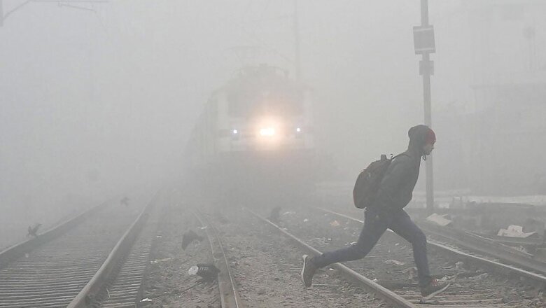 Fog Hits Train, Flight Operations in Delhi