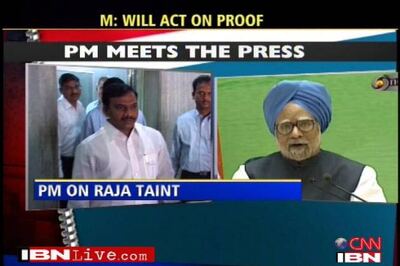 PM defends Raja, says he's done no wrong