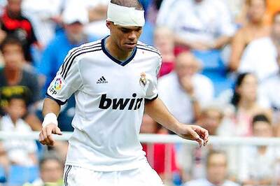 Real's Pepe leaves hospital after head knock