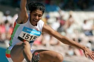 Long jumper Anju seventh in Doha
