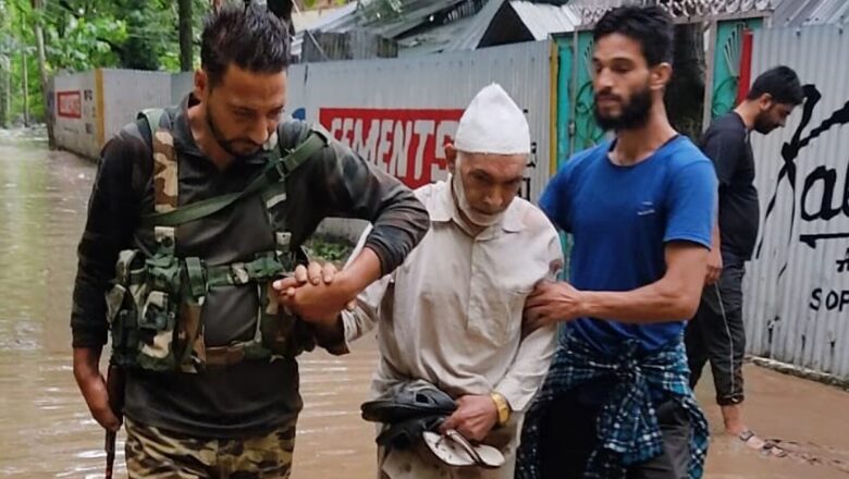 In Pictures | Another Cloudburst Hits Kashmir, Trigger Flash Floods in Ganderbal District