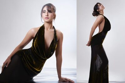 Vaani Kapoor's Sheer Velvet Gown With Plunging Neckline Is Too Hot To Handle