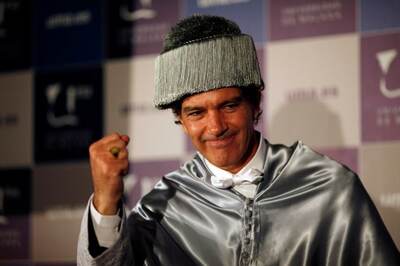 Antonio Banderas receives honorary doctorate