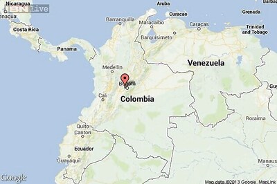 Small plane crashes in Colombia, four dead