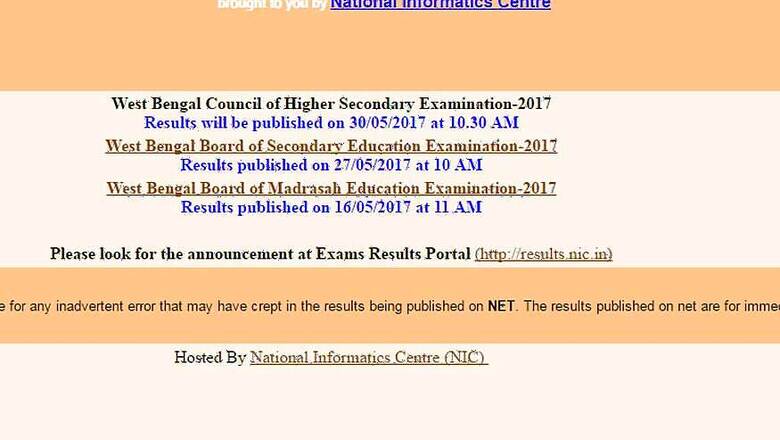 West Bengal WBBSE HSC Class 12 Results 2017 Declared. Check Your Grades at wbresults.nic.in