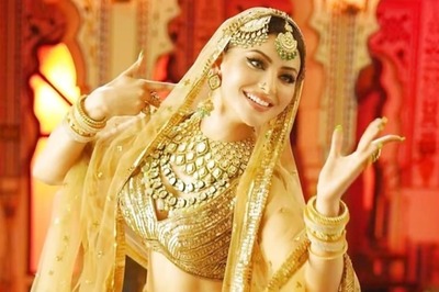 Urvashi Rautela Looks No Less Than A Queen In Golden Lehenga