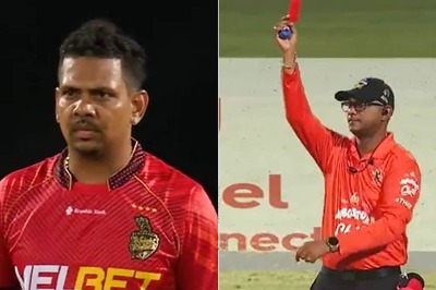 First Red Card in CPL 2023 Evicts TKR’s Sunil Narine, Captain Pollard Calls it ‘Absolutely Ridiculous’: WATCH