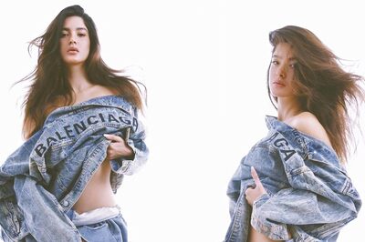 Shanaya Kapoor Sets Temperature Soaring In Oversized Denim Jacket And Pants for Photoshoot; See Hot Pics