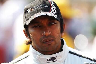 Karthikeyan tests out HRT F112