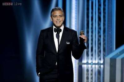 George Clooney wins Cecil B DeMille Award at the Golden Globes 2015; dedicates it to his wife Amal Alamuddin