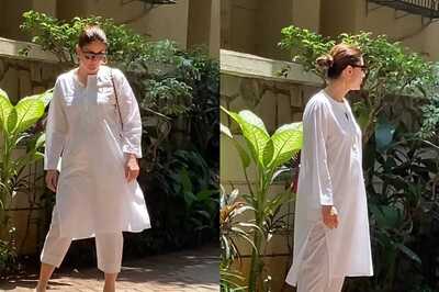 Kareena Kapoor Looks Chic In White Summer Wear As She Steps Out For Outing; Watch Video