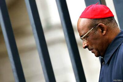 South Africa: Paedophiles not criminals, says cardinal