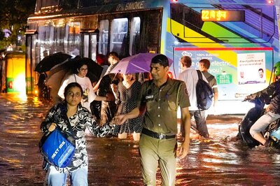 Traffic Snarls In Delhi-NCR As Rains Trigger Waterlogging; Several Feared Trapped After 2-Storey House Collapses