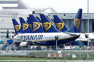 Ryanair to Cut September, October Flight Capacity by 20% on Weak Bookings