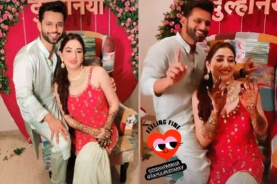 Rahul Vaidya and Disha Parmar's Romantic Dance Video from Their Mehndi Ceremony Goes Viral