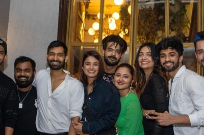 Divya Agarwal Poses With Arjun Bijlani, Rashami Desai and Others In Unseen Pics From Her Engagement Night