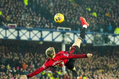 Man United Youngster Alejandro Garnacho's Bicycle Kick vs Everton Wins Premier League Goal of the Season