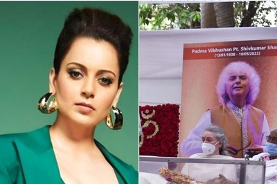 Kangana Ranaut Reacts To Big B Deleting Dhaakad Teaser; Celebs Attend Pt Shivkumar Sharma's Funeral