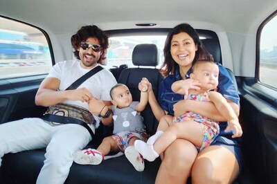 Debina Bonnerjee Is 'Making Memories' With Gurmeet Choudhary And Daughters In Dubai