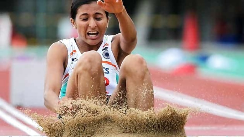 Triple-jumper Mayookha targets top-6 finish