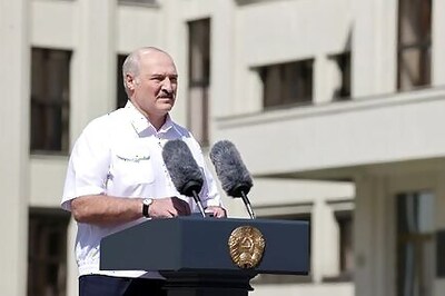 Belarusian leader says no to new election, accuses NATO of build-up