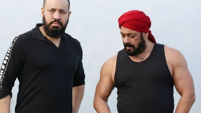 Salman Khan's Bodyguard Shera Posts This Throwback Pic from 'Antim' Set