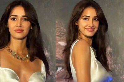 Disha Patani Looks Fiery In White Satin Gown With Backless Design And Minimal Jewellery, See Pics