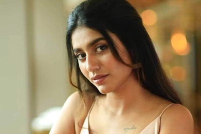 Priya Prakash Varrier Oozes Oomph In This Beige Short Dress, See Pics