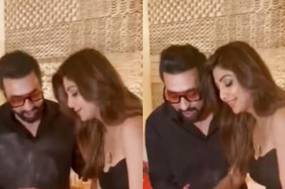 Shilpa Shetty Celebrates Birthday With Hubby Raj Kundra, Poses With Cake In Stunning Black Outfit