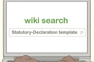 How to Write a Statutory Declaration