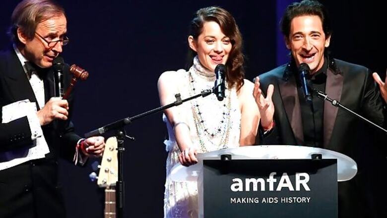 Cannes glitterati step up for AIDS charity gala