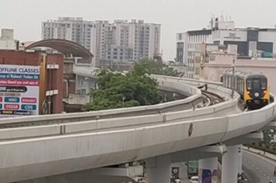 Narrow Escape for Mumbai Family As Slab from Metro Construction Site Falls Near Two-wheeler; Case Filed