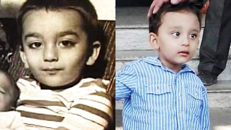 Snapshot: Sanjay Dutt's son is his spitting image at 3