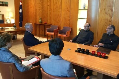 Jaitley meets Australian PM Turnbull, talks trade