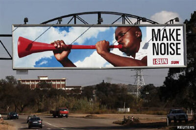 BBC may silence vuvuzela; iPhone users love them