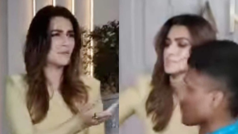 Kriti Sanon Squats to Fulfil Selfie Request of a Fan, Leaves Internet Impressed; Watch