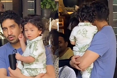 Ranbir Kapoor-Alia Bhatt's Daughter Raha Clings To Dad's BFF Ayan Mukerji, Picks Up A Snack | Watch